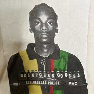 Vintage Cross Colours Graphic Tee – 90s Hip Hop Shirt | Faded + Cracked Print